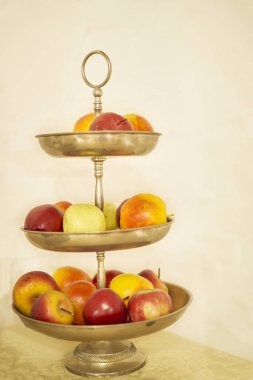 Çeşitli elma çok düzeyli plaka