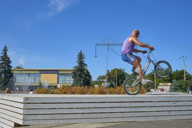 Bisiklet akrobasi Moskova Fuar