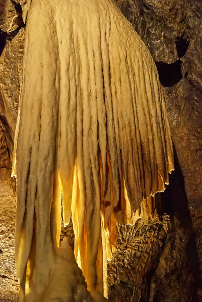 Punkva Moravyalı Karst Çek Cumhuriyeti'nde mağaralar — Stok fotoğraf