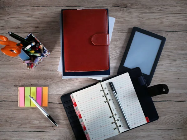 books, organizer, notepad and ebook reader.