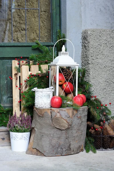 Outdoor christmas decoration — Stock Photo, Image