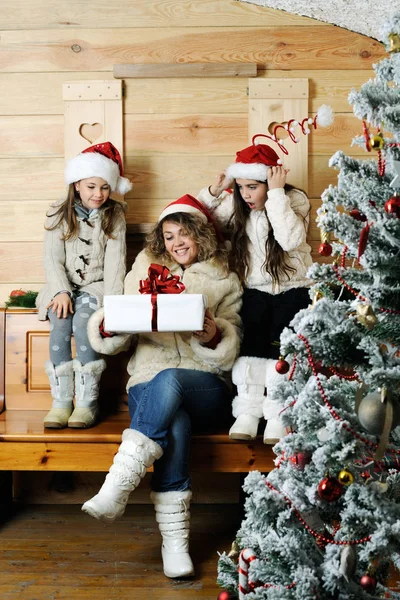 Christmas family portrait — Stock Photo, Image