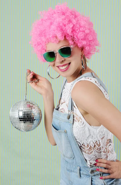 Trendy funky girl — Stock Photo, Image