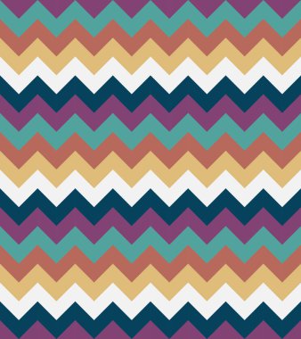 Chevron desen sorunsuz vektör okları renkli bej beyaz kahverengi mavi aqua Tasarla