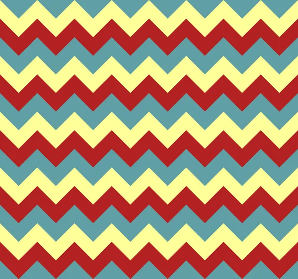Chevron Muster nahtlose Vektorpfeile geometrisches Design bunt blau gelb rot pastellfarben — Stockvektor
