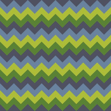 Chevron desen sorunsuz vektör okları geometrik renkli yeşil mor koyu mor tasarım