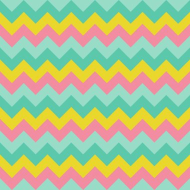 Renkli pembe sarı aqua mavi deniz mavisi turkuaz Chevron desen sorunsuz vektör okları geometrik tasarım