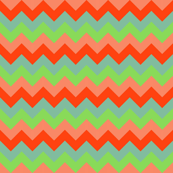 Chevron pattern seamless vector arrows geometric design colorful green pink coral teal turquoise