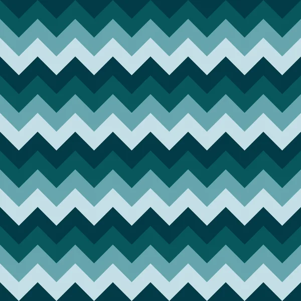 Modello Chevron senza soluzione di continuità frecce vettoriali disegno geometrico colorato navale blu scuro acqua marina nautica — Vettoriale Stock