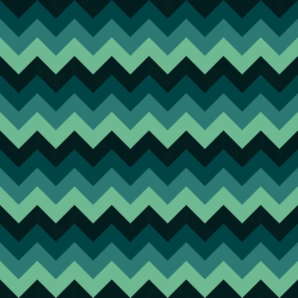 Chevron patroon naadloze vector pijlen geometrische ontwerpen kleurrijke donker groene turquoise teal aqua blauw — Stockvector