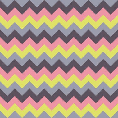 Chevron desen sorunsuz vektör okları geometrik renkli pastel sarı pembe mavi mor tasarım