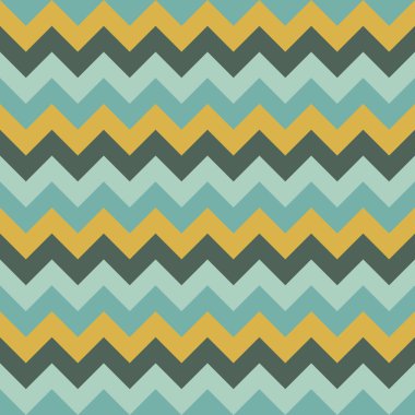 Renkli aqua mavi sarı turkuaz Chevron desen sorunsuz vektör okları geometrik tasarım