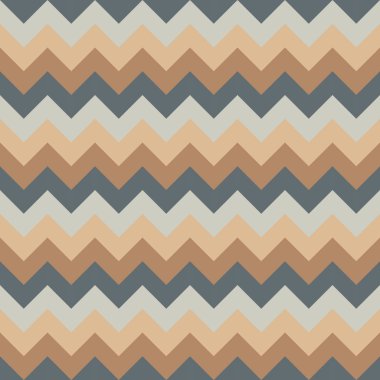 Renkli gri bej kahverengi siyah pastel Chevron desen sorunsuz vektör okları geometrik tasarım