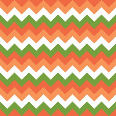 Renkli mercan pembe beyaz yeşil Chevron desen sorunsuz vektör okları geometrik tasarım 
