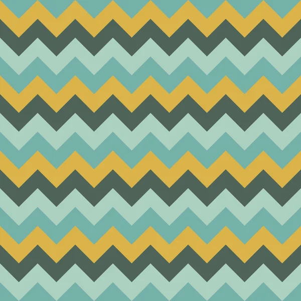 쉐 브 론 패턴 원활한 벡터 화살표 기하학적 디자인 다채로운 아쿠아 블루 옐로우 터키석 — 스톡 벡터