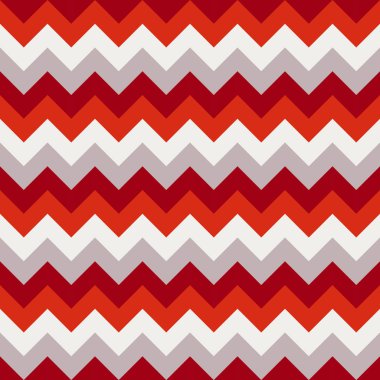 Chevron desen sorunsuz vektör okları geometrik Tasarım renkli kırmızı mercan pembe gri beyaz