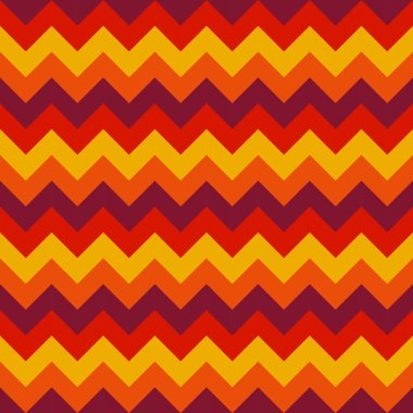 Chevron desen sorunsuz vektör okları geometrik renkli kırmızı sarı turuncu mor tasarım