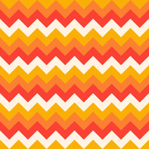 쉐 브 론 패턴 원활한 벡터 화살표 기하학적 디자인 화려한 화이트 오렌지 핑크 레드 — 스톡 벡터