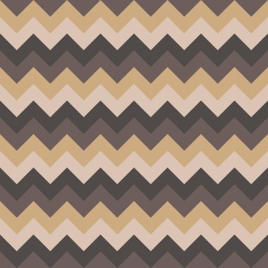 Renkli bej kahverengi yeşil siyah Chevron desen sorunsuz vektör okları geometrik tasarım