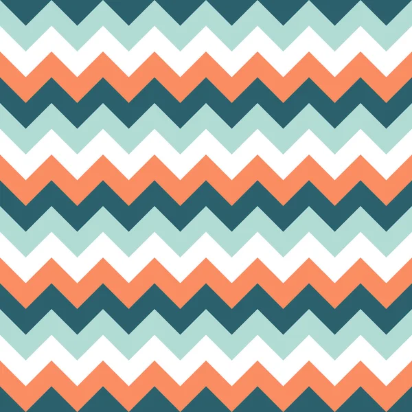 Chevron desen sorunsuz vektör okları geometrik Tasarım renkli gökyüzü mavi deniz mavi mercan pembe beyaz