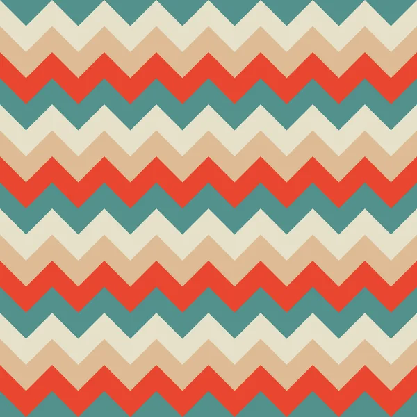 Chevron patroon naadloze vector pijlen geometrisch ontwerp kleurrijke pastel beige roze turquoise — Stockvector