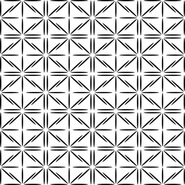 Geometrik desen vektör arka plan soyut tasarım sanat tek renkli siyah ve beyaz