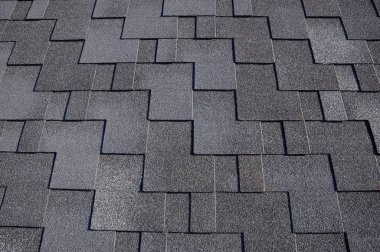 Asfalt çatı Zona arka plan üzerinde görünümü kapatın. Çatı kaplama çatı Zona-.