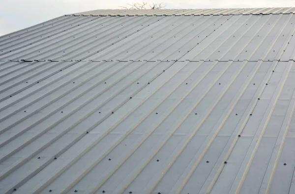 Metal sheet for industrial roofing building and construction