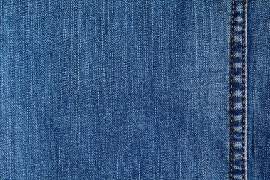 Kot arka plan, denim moda ile dikiş tasarlanmış.