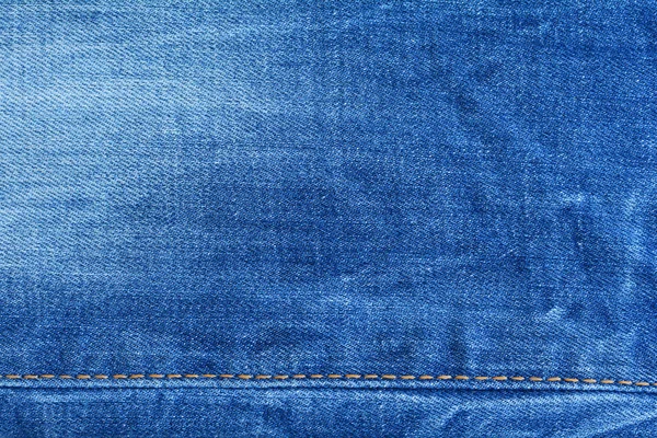 Original Azul Jeans Textura Fundo — Fotografia de Stock