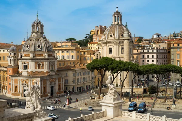 Rom Italien Juni 2019 Vacker Utsikt Över Chiesa Del Santissimo — Stockfoto