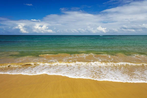 海滩上的海上冲浪 — 图库照片