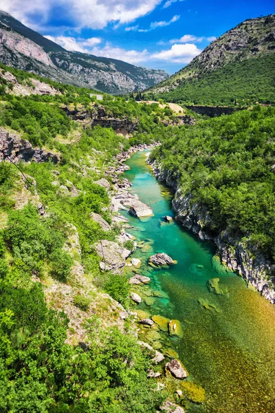 The Tara river canyon — Stock Photo, Image