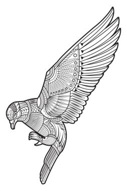 Çizim (güvercin güvercin)