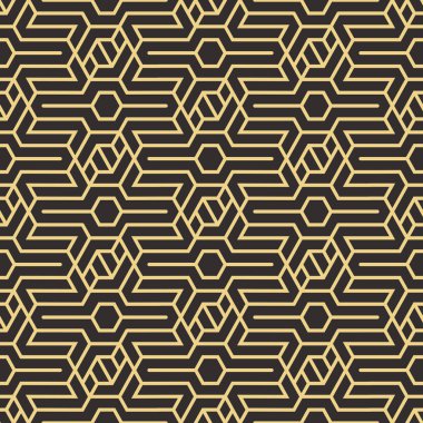 Soyut sanat deco seamless modeli