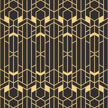 Soyut sanat deco seamless modeli