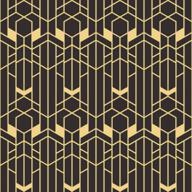 Soyut sanat deco seamless modeli