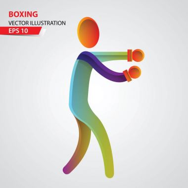 Basketbol renk spor simgesi tasarım şablonu