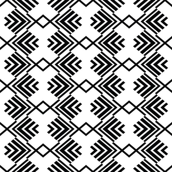 Art deco tek renkli kesintisiz Arapça siyah