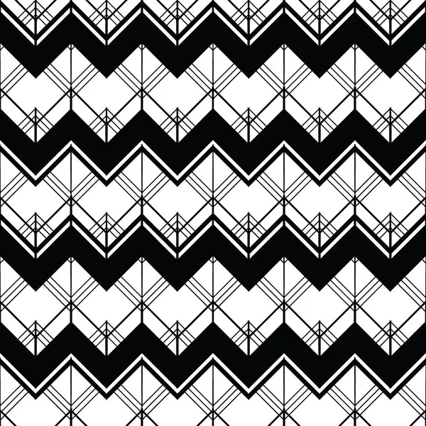 Résumé géométrique sans couture fond monochrome08 — Image vectorielle