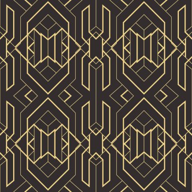 Soyut sanat deco modern çini deseni.