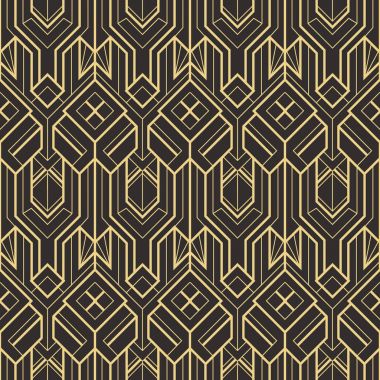 Soyut sanat deco modern çini deseni