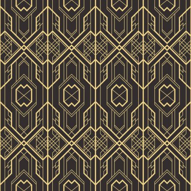 Soyut sanat deco modern çini deseni.