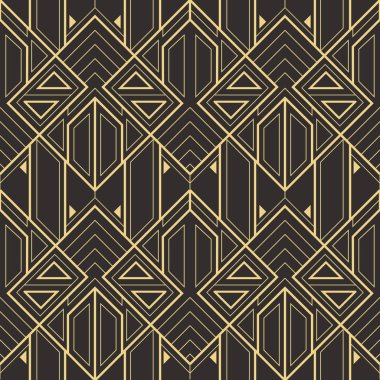 Soyut sanat deco Dikişsiz desen 01