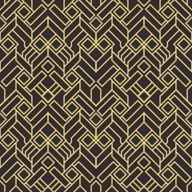 Soyut sanat deco seamless modeli 04