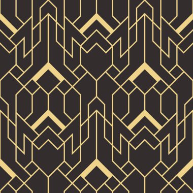 Soyut sanat deco geometrik desen