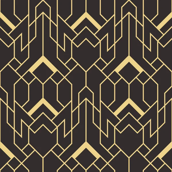 Schéma géométrique abstrait art déco — Image vectorielle