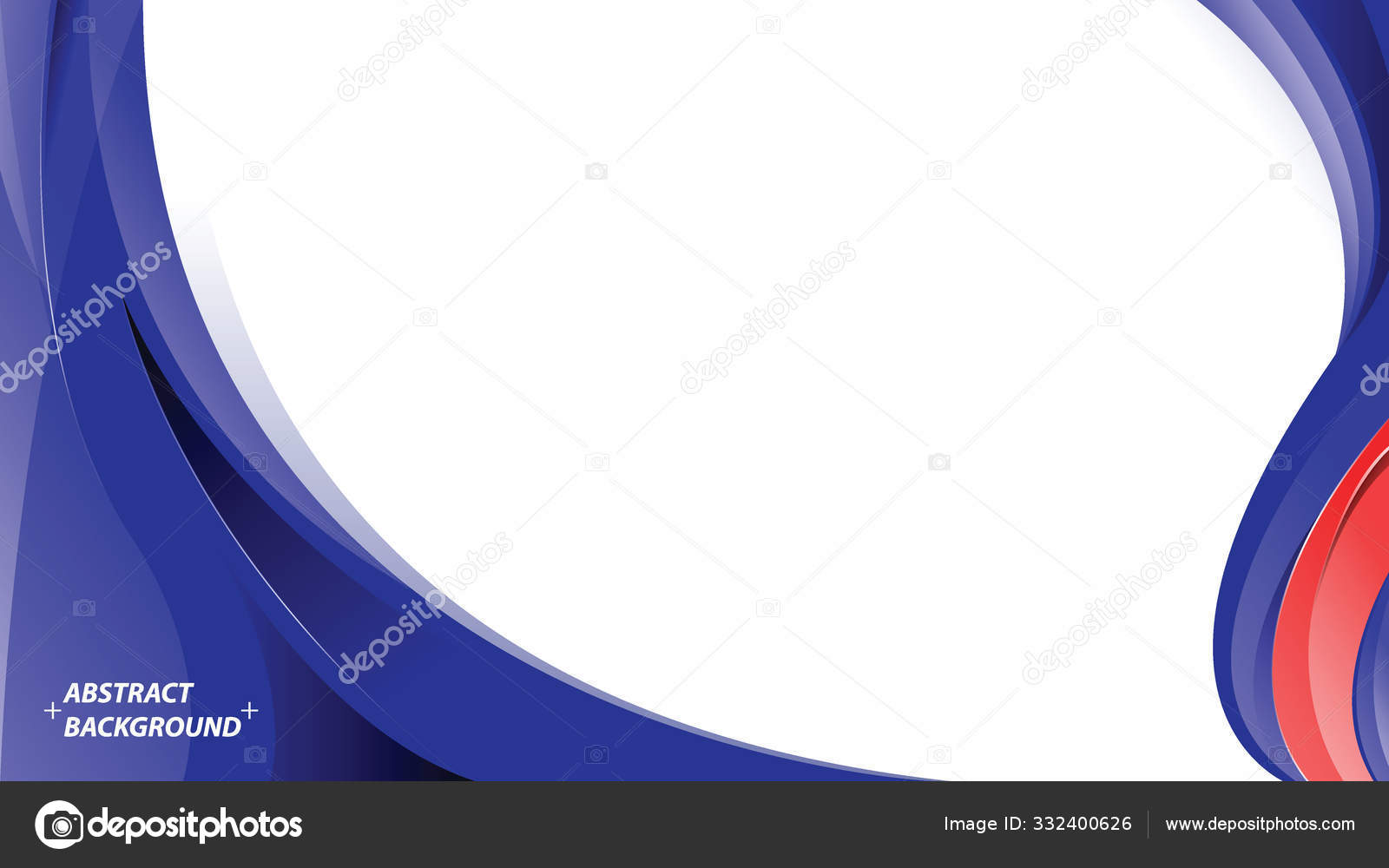 Abstract red blue white background Stock Vector Image by ©lumyaisweet