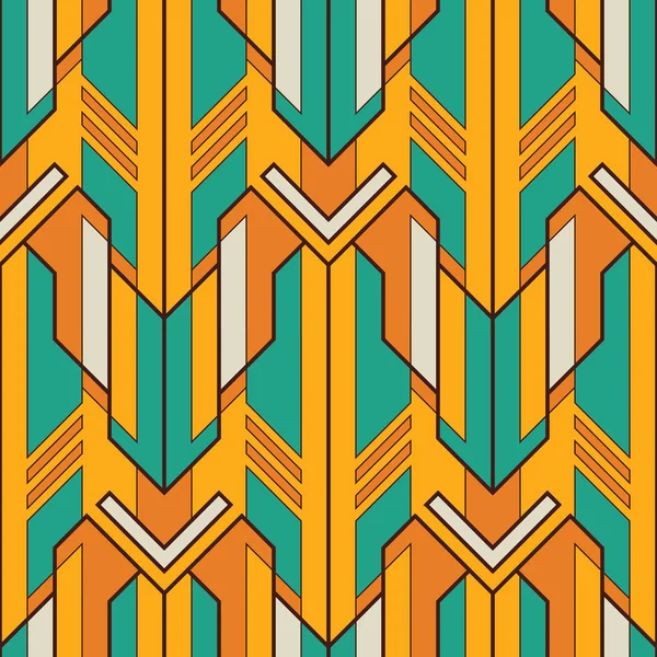 Abstrakte Kunst Farbe geometrische Muster Vektor — Stockvektor