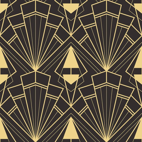 Motif Vectoriel Carreaux Géométriques Modernes Abstrait Art Déco Fond Luxe — Image vectorielle